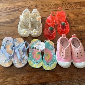 Lot of Toddler Girls Shoes - Size 6